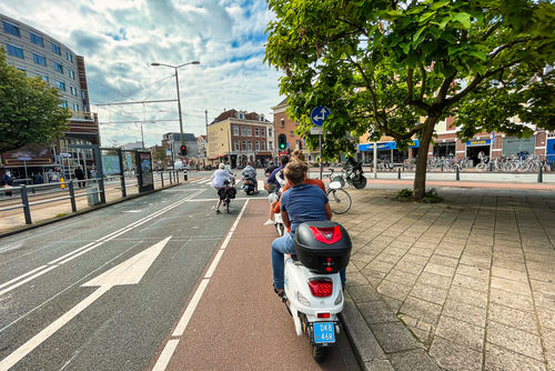 Geluidhinder scooter