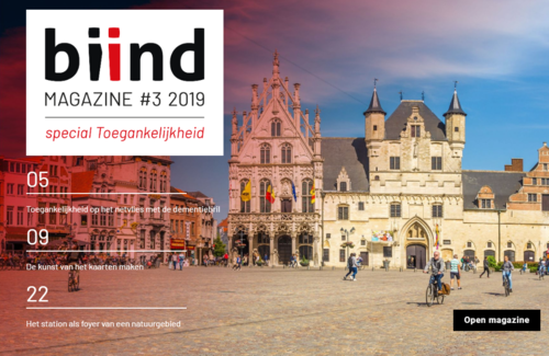 Biind Magazine thema Toegankelijkheid live