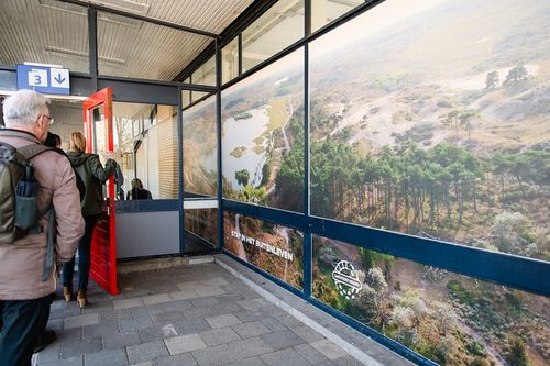 Het station als foyer van een natuurgebied