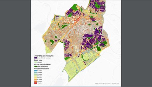 Hoe ver moet jij lopen voor verkoeling?