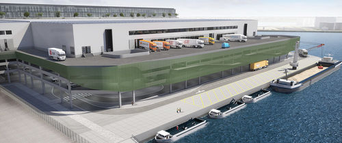 Amsterdam start bouw XXL logistieke Cityhub